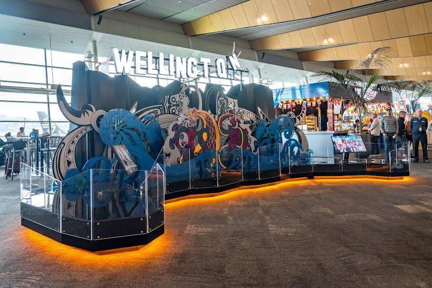 Wellington.Scoop » New display unveiled at Wellington Airport