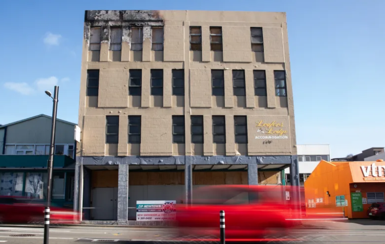 Wellington . Scoop » Reading developer buys burnt - out Loafers Lodge building